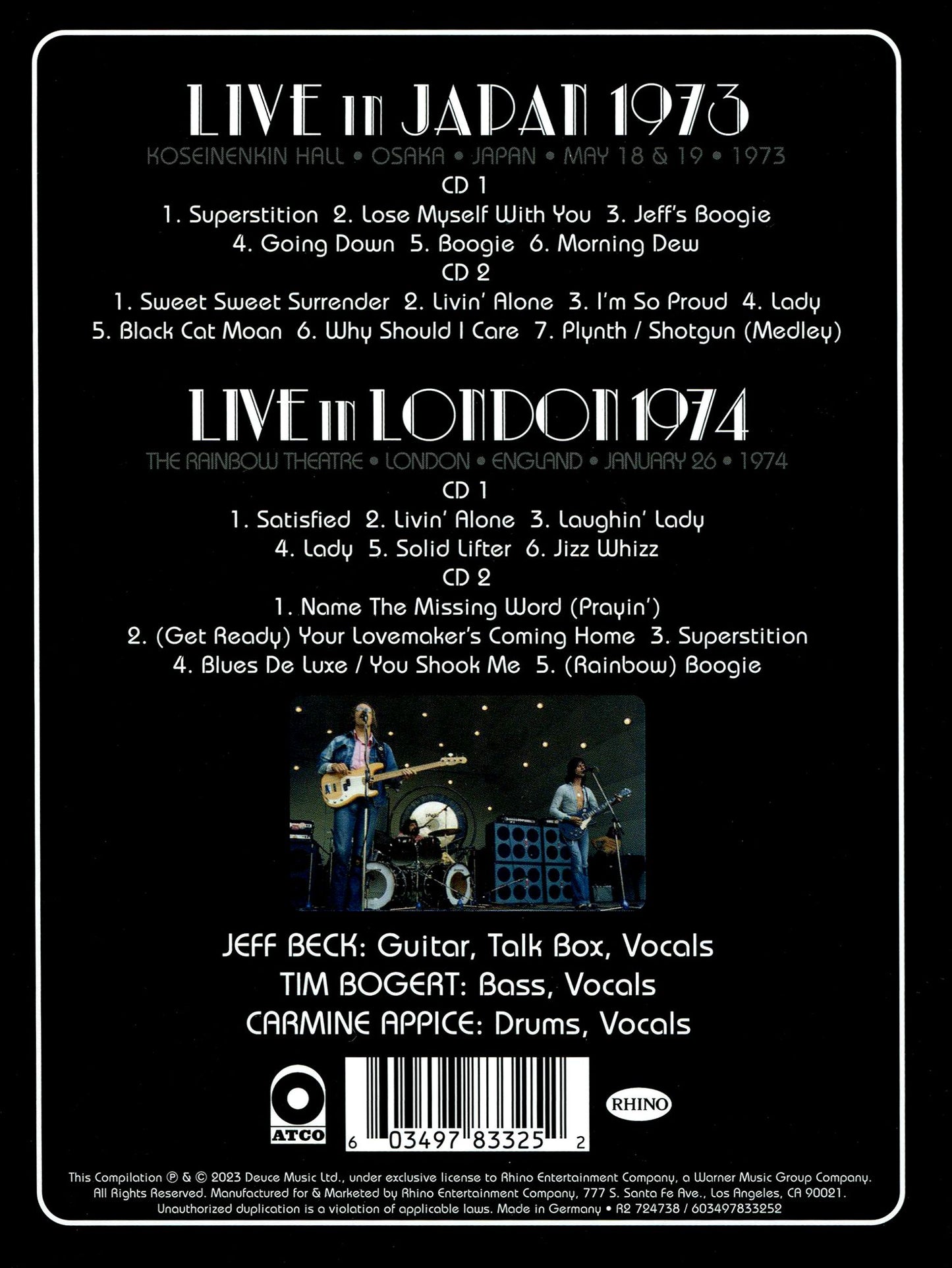 Live 1973 & 1974