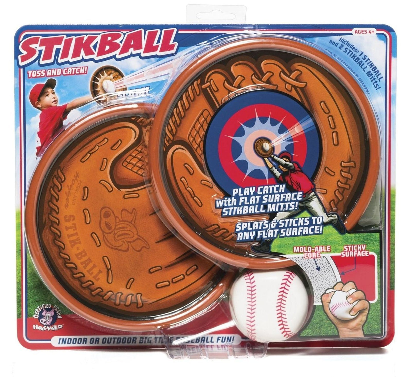 Stikball Mitts and Stikball