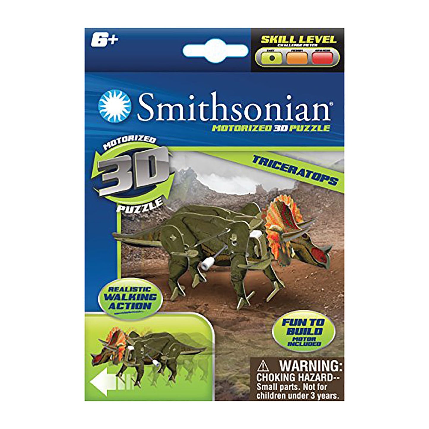 Smithsonian 3D Motorized Puzzles - Dinosaur 3 Pack
