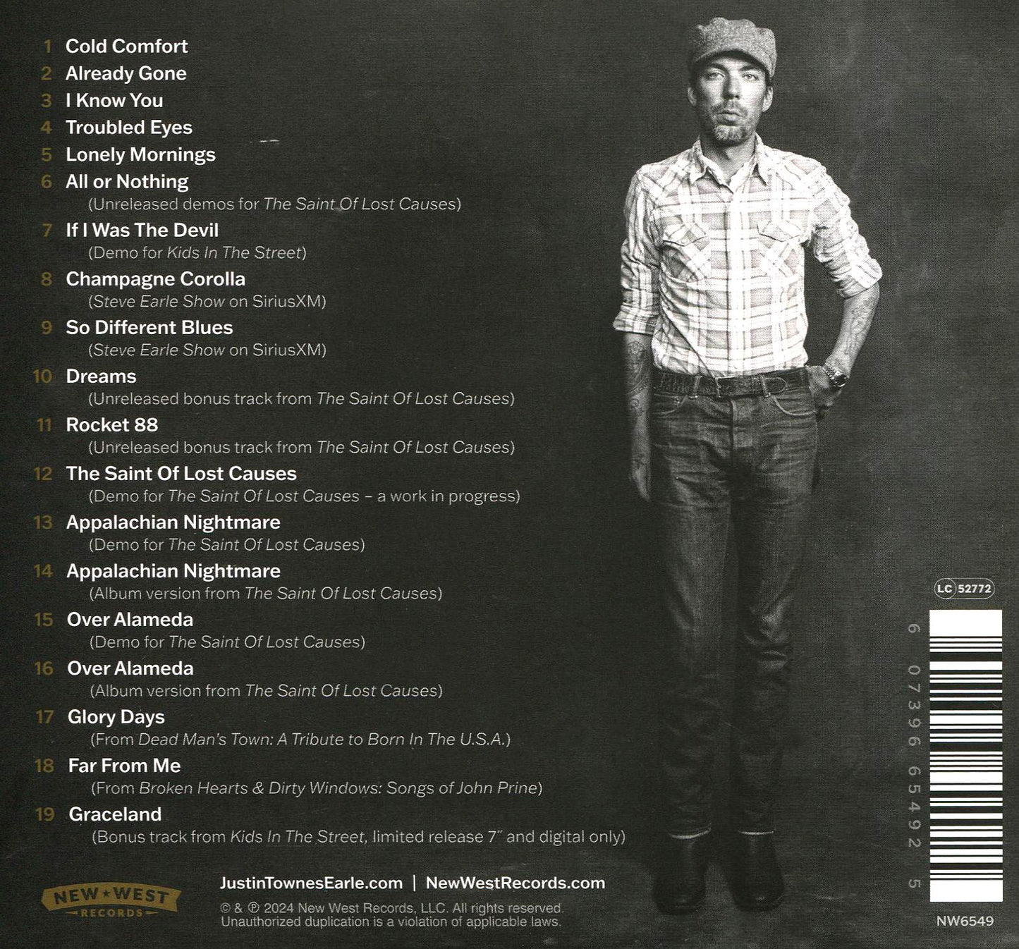 All In: Unreleased & Rarities (The New West Years) (Justin Townes Earle)