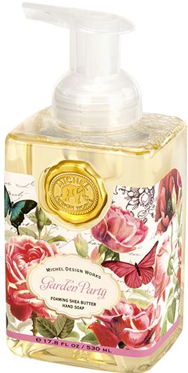 Garden Party European Floral Scented Hand Soap Dispenser17.8 oz