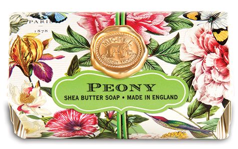 Peony Large Bath Soap Bar 9.0 oz