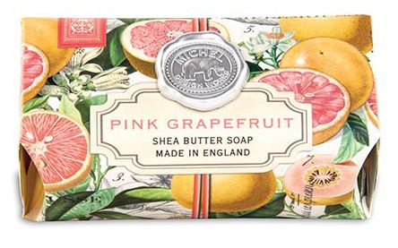 Pink Grapefruit Large Bath Soap Bar 9 oz