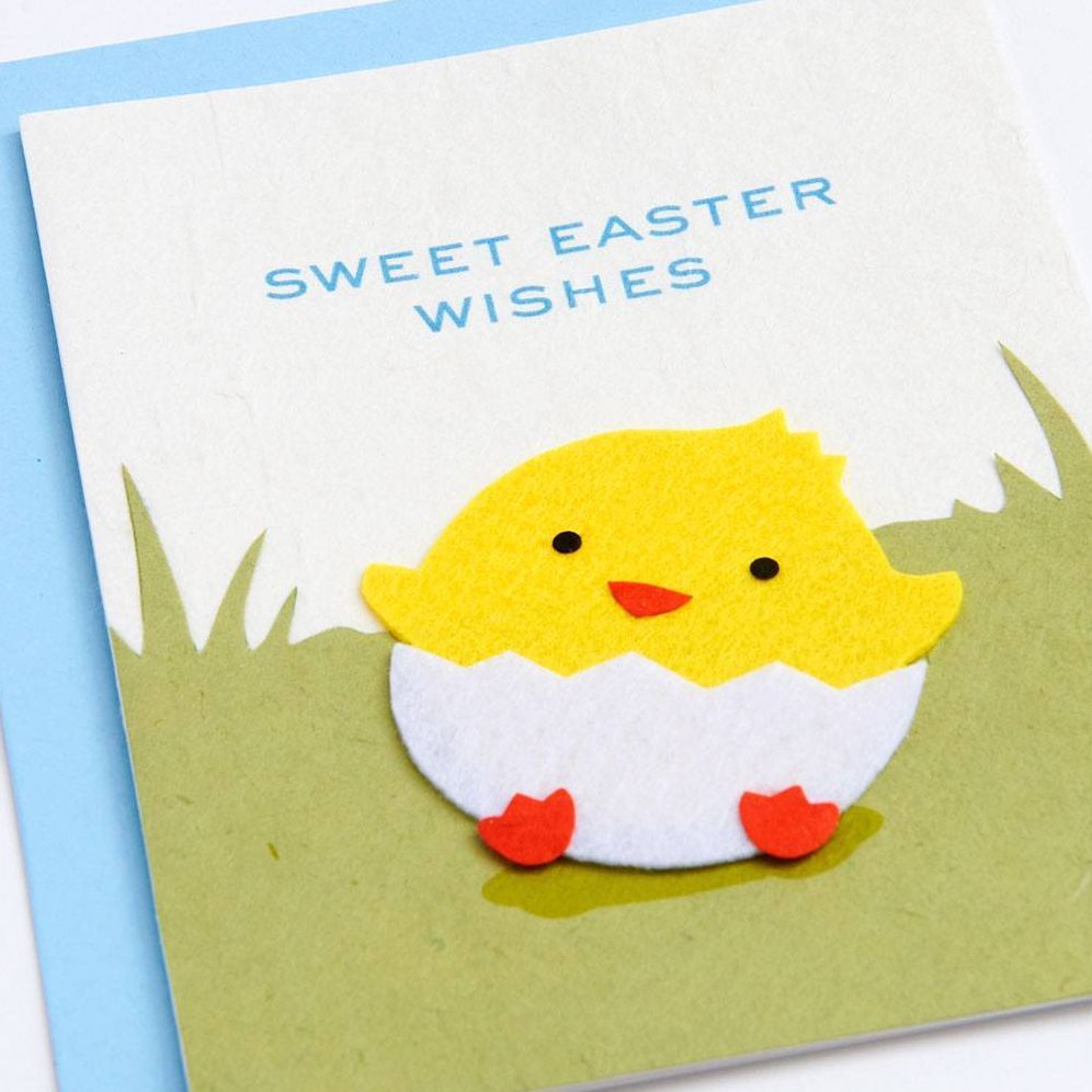 Hatching Chick Easter Card