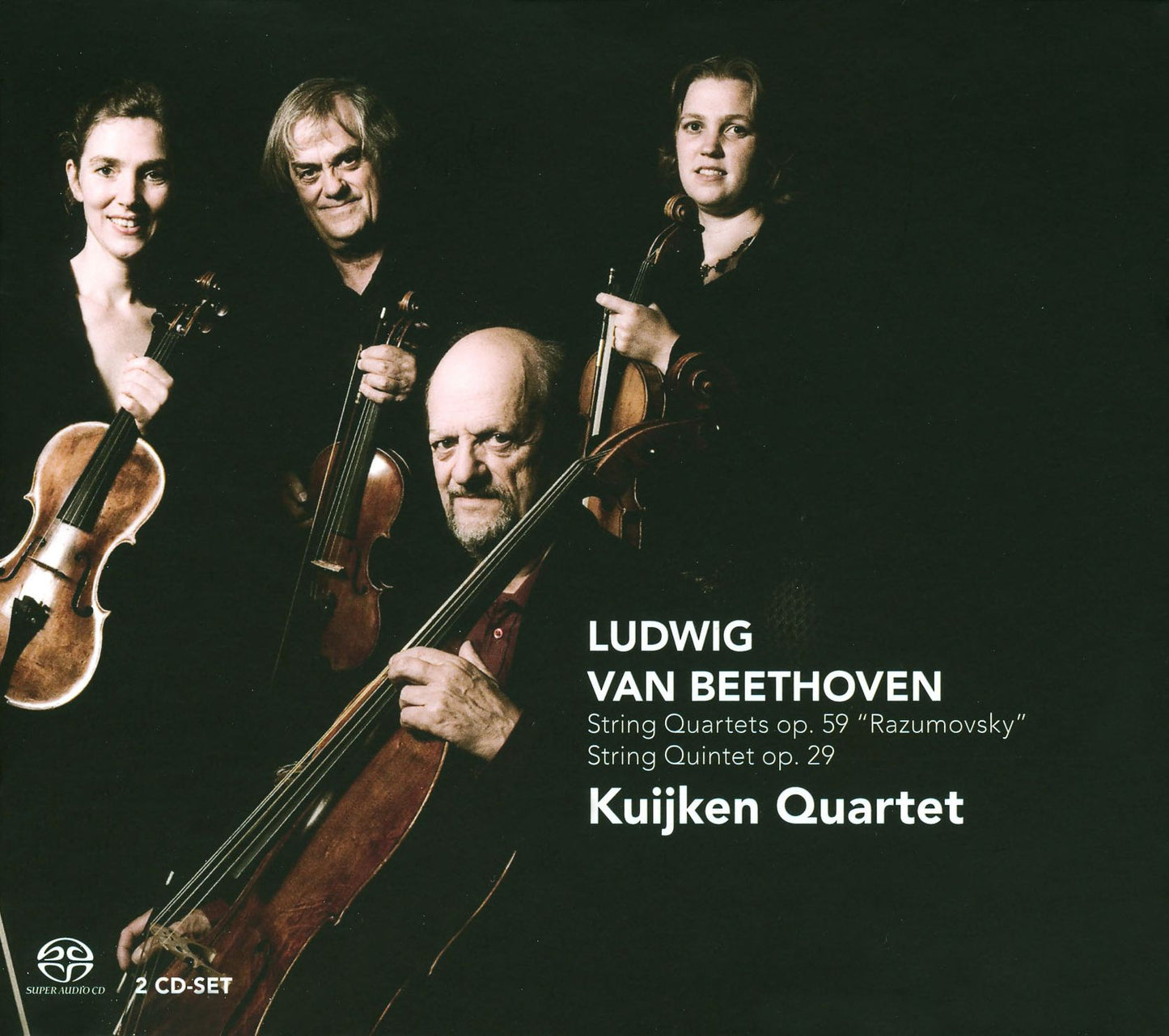 Beethoven: String Quartets, Op. 59 'Razumovsky'; String Quintet, Op. 29