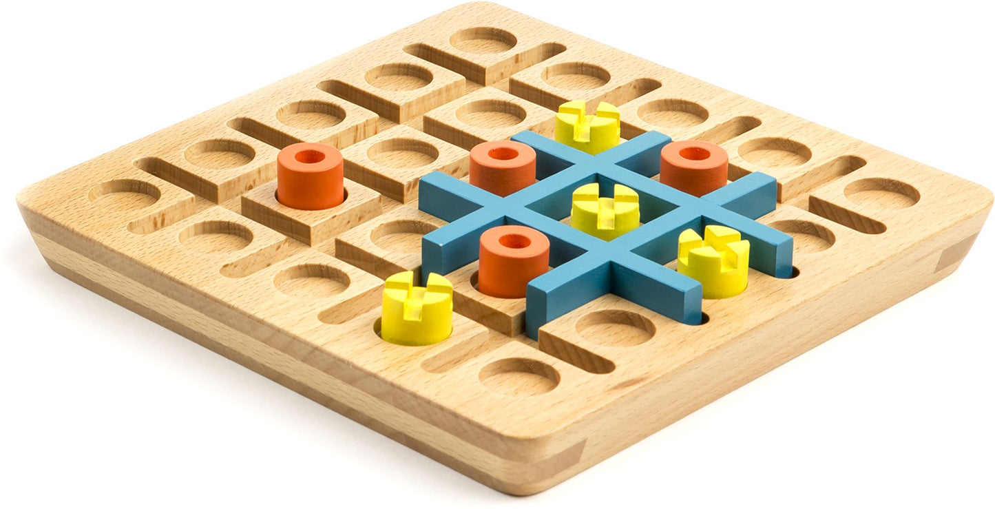 Tic Tac Two Wooden