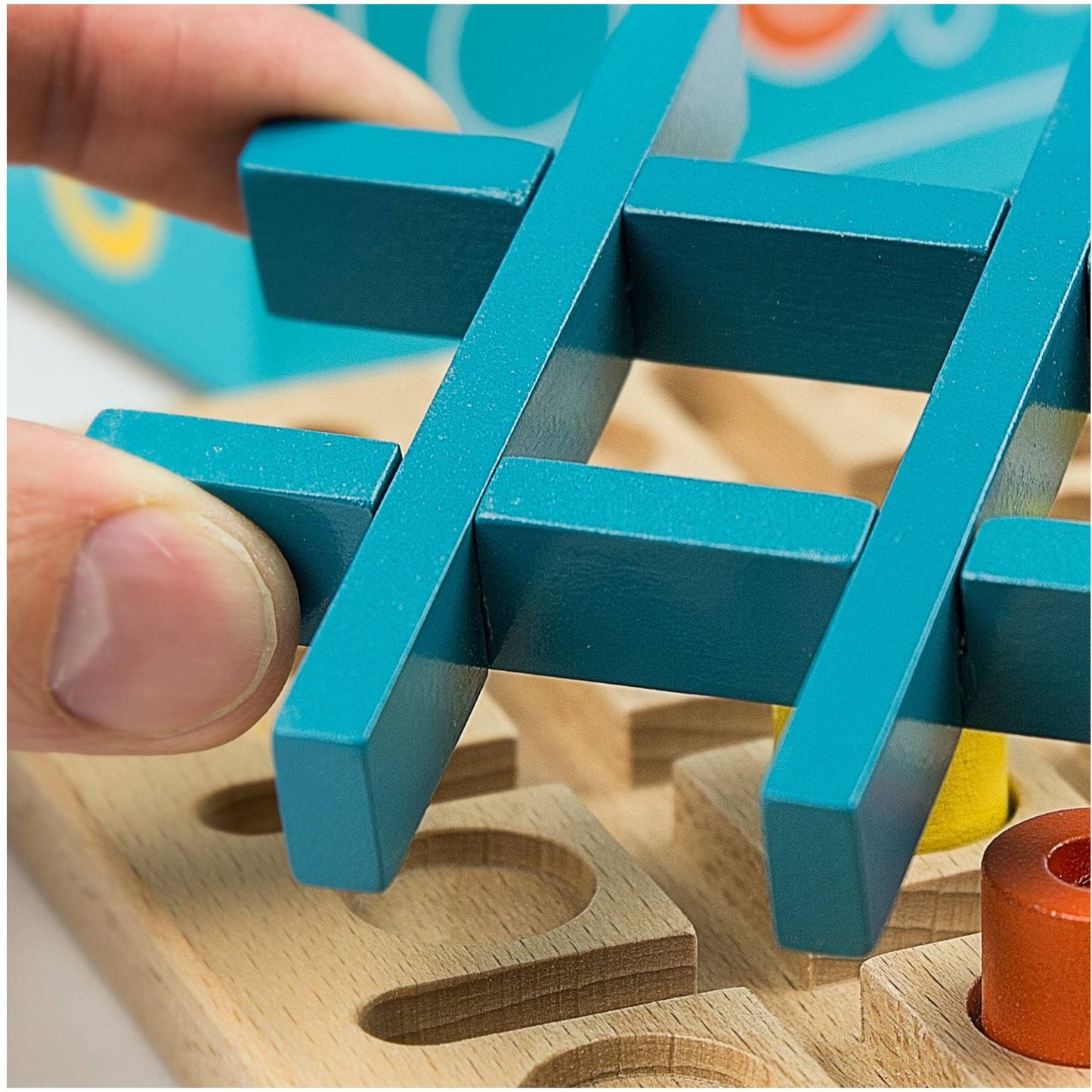 Tic Tac Two Wooden