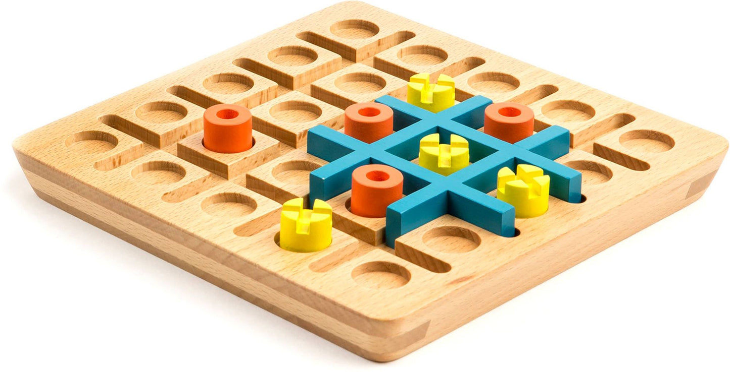 Tic Tac Two Wooden