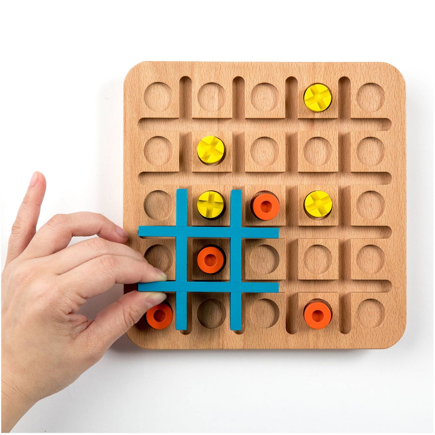 Tic Tac Two Wooden