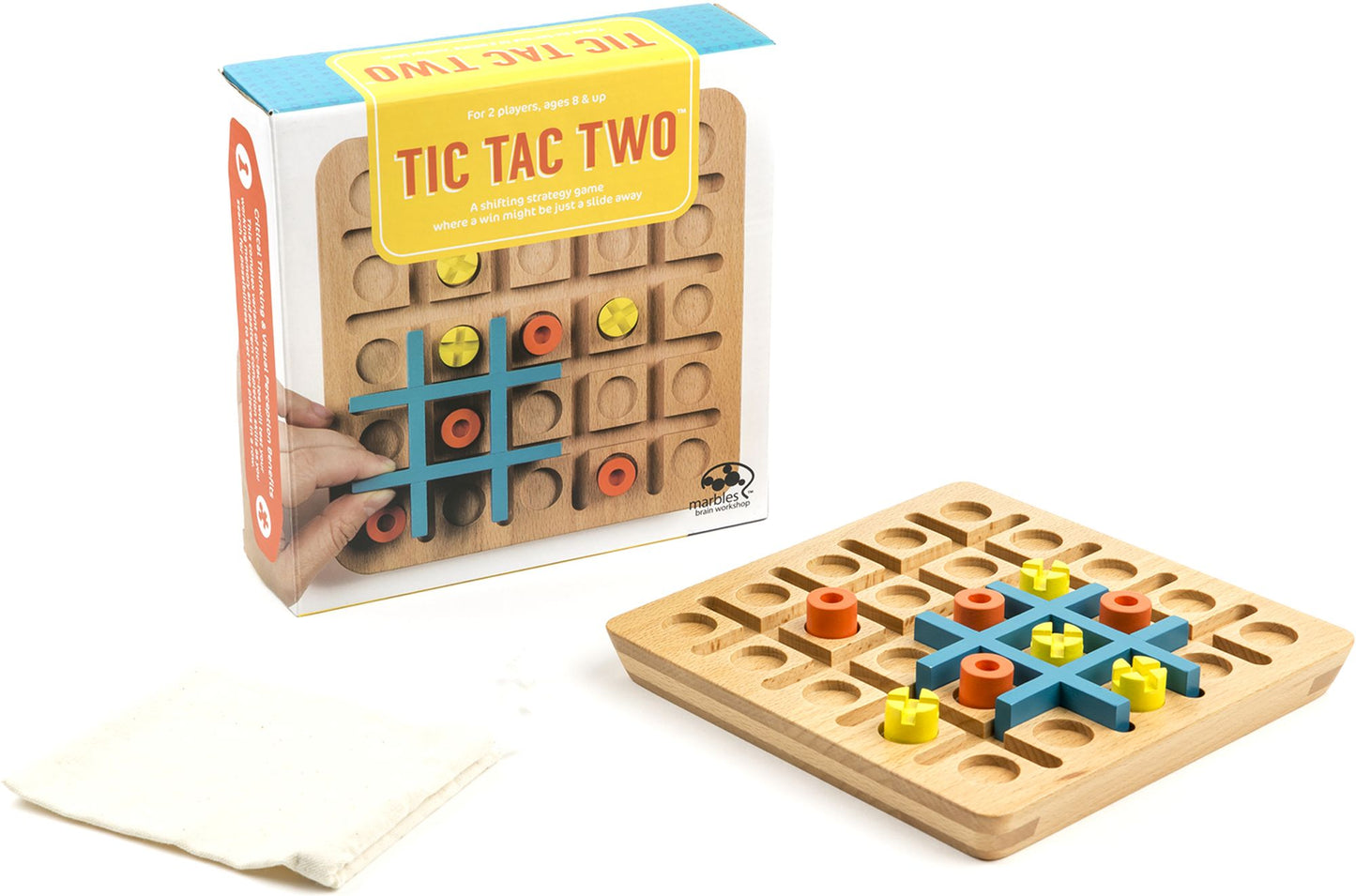 Tic Tac Two Wooden