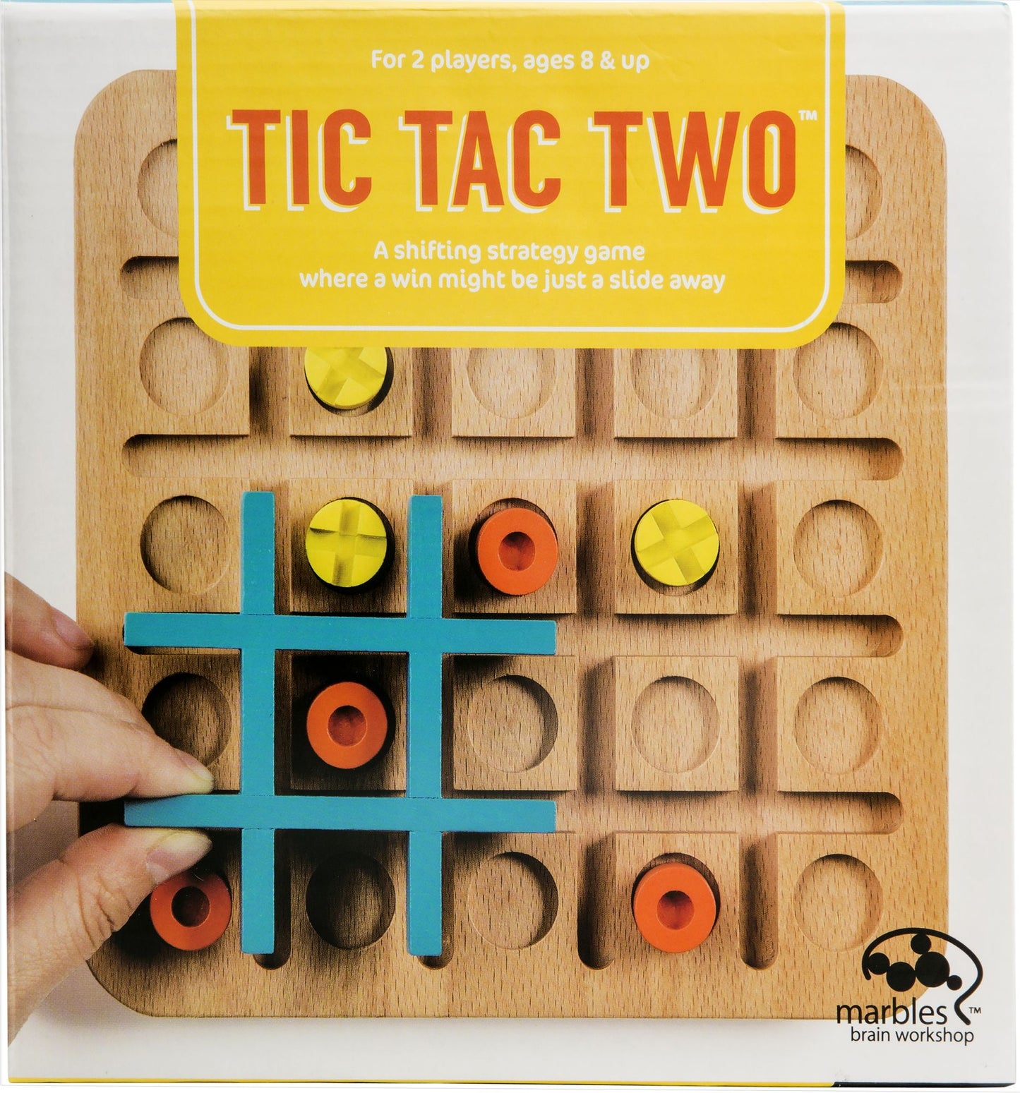 Tic Tac Two Wooden
