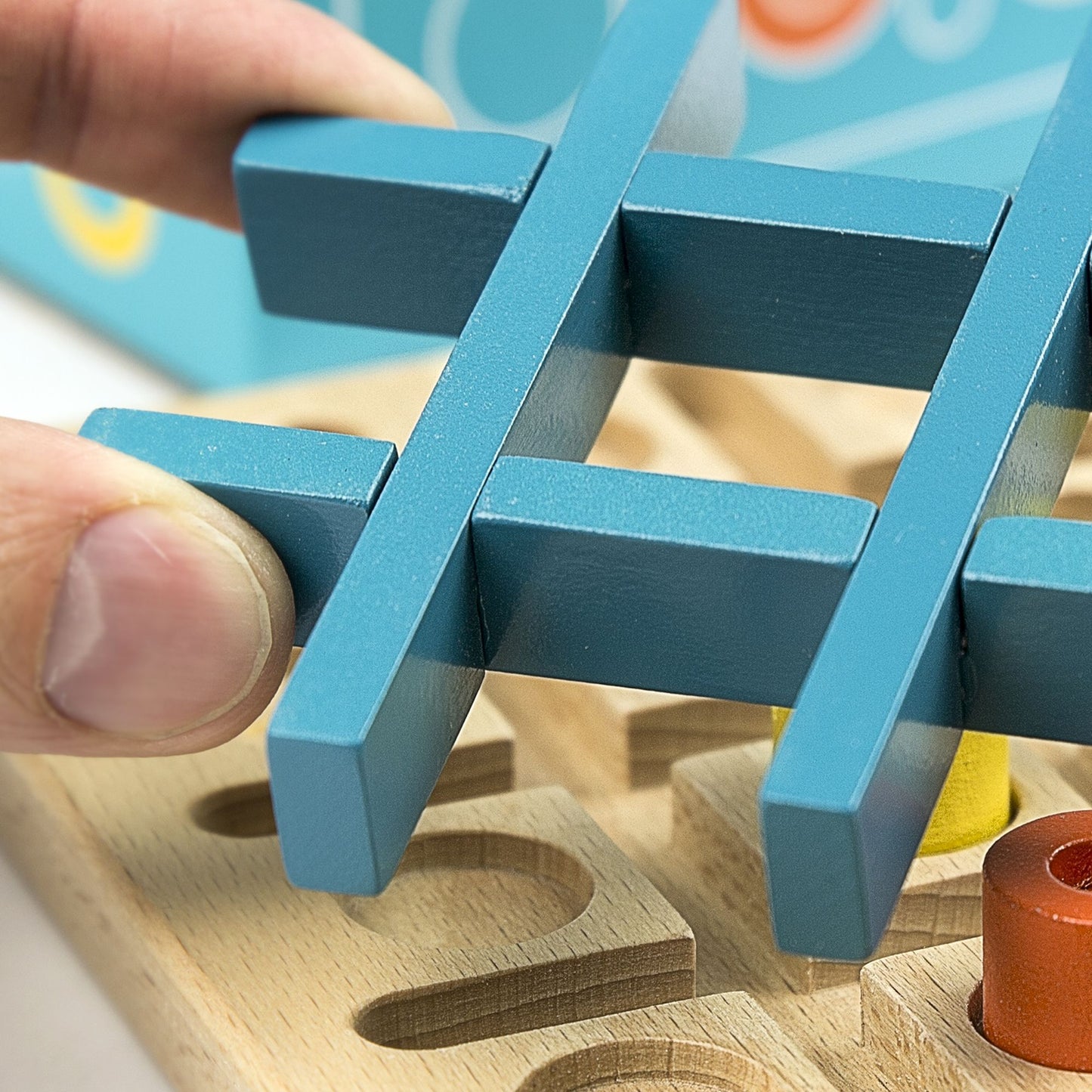 Tic Tac Two Wooden