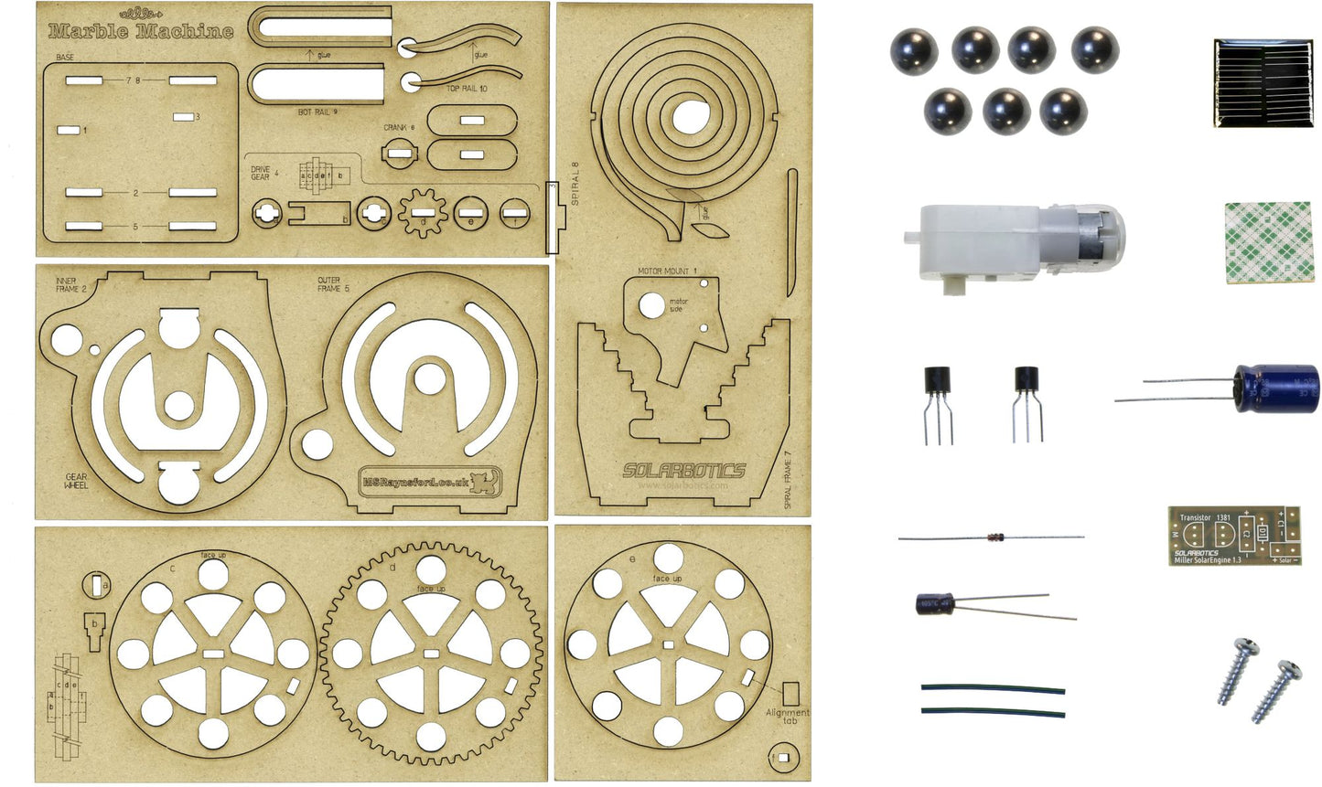 Solar Marble Machine Kit