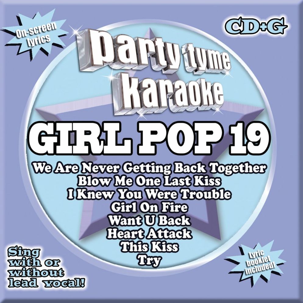 Party Tyme Karaoke - Girl Pop 19 [8+8-Song Cd+g]