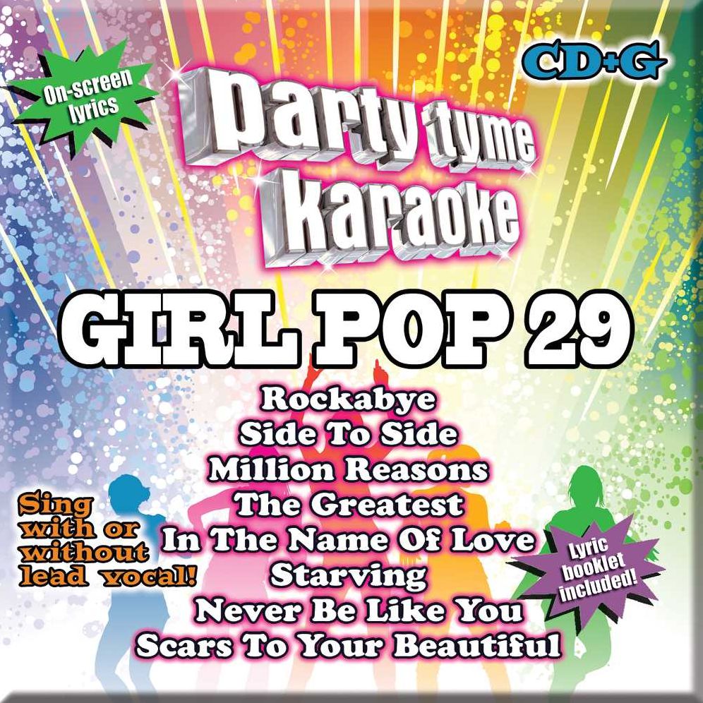 Party Tyme Karaoke: Girl Pop, Vol. 29