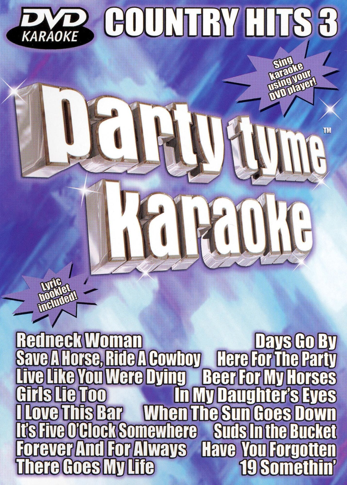 Party Tyme Karaoke: Country Hits, Vol. 3