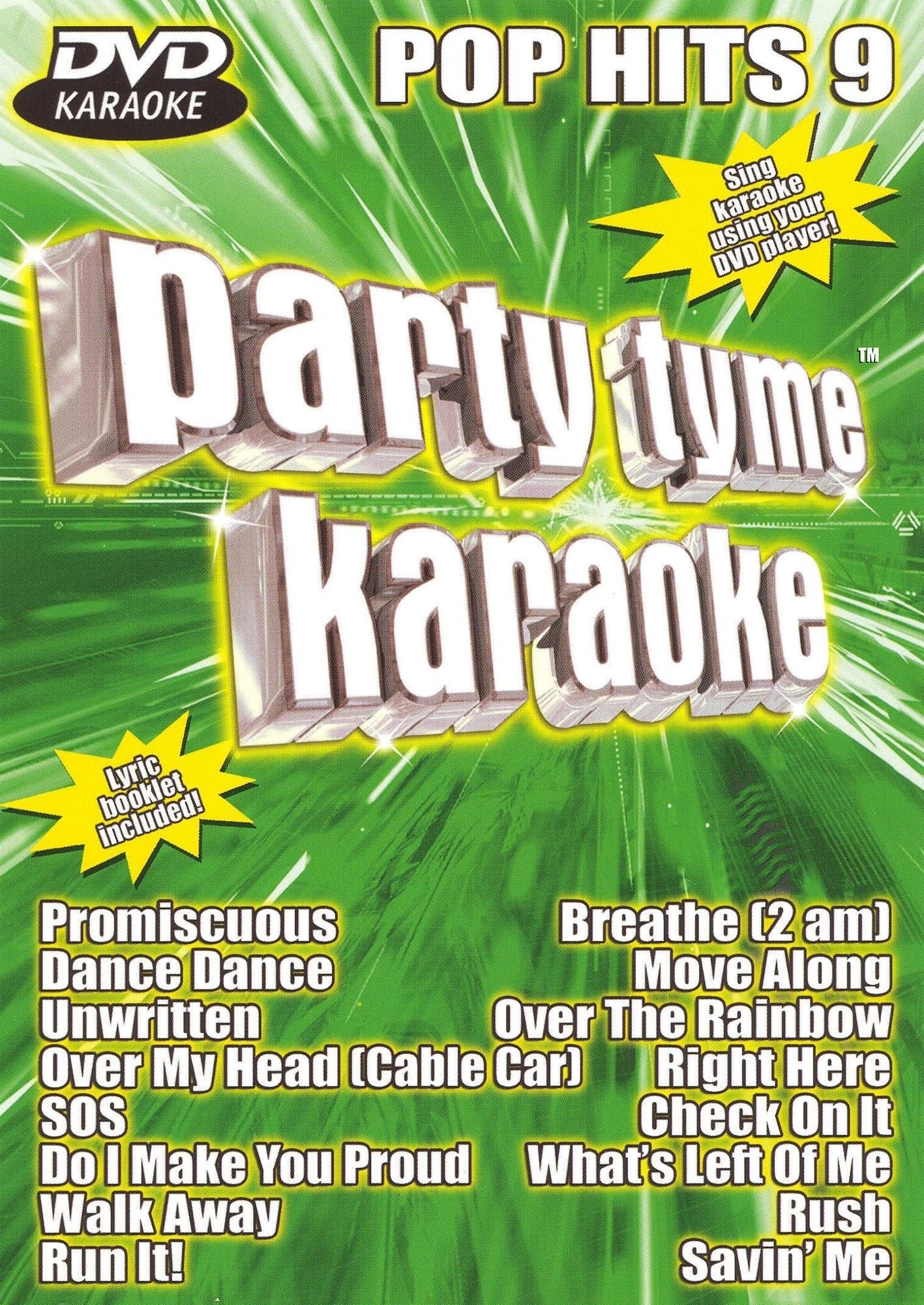 Party Tyme Karaoke: Pop Hits, Vol. 9