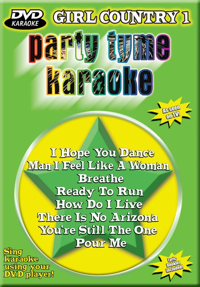 Party Tyme Karaoke: Girl Country, Vol. 1