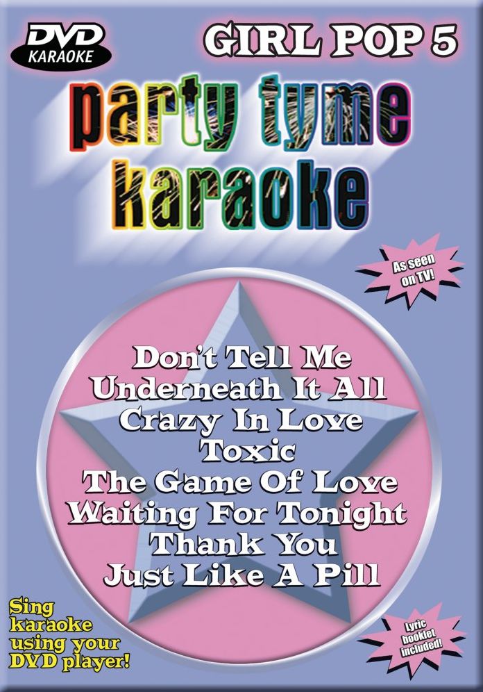 Party Tyme Karaoke: Girl Pop, Vol. 5