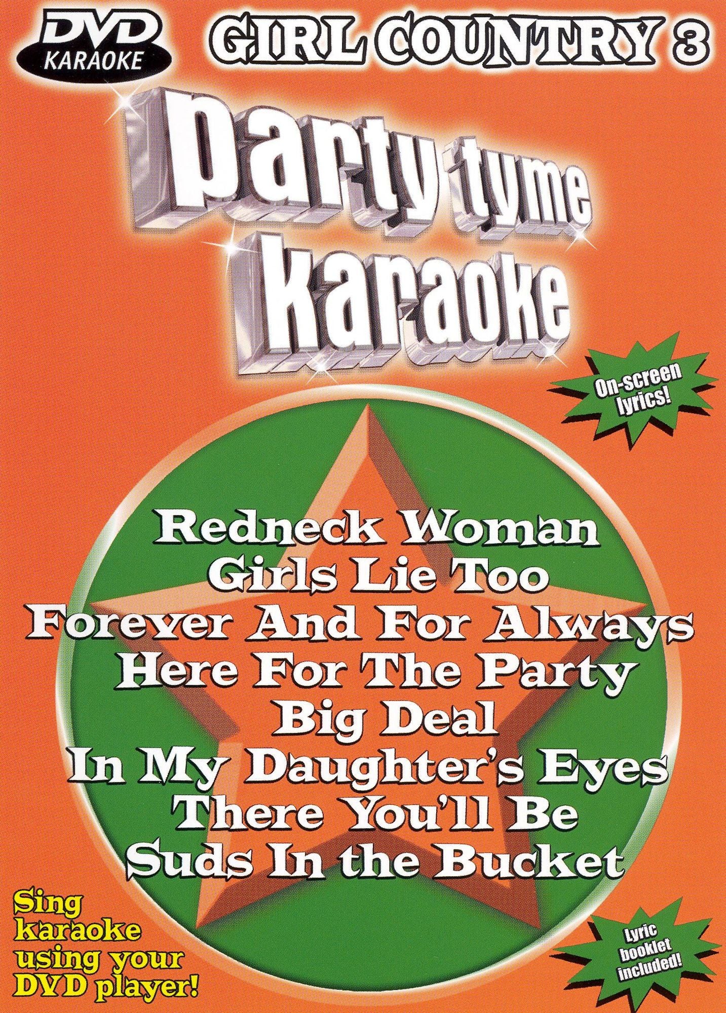 Party Tyme Karaoke: Girl Country, Vol. 3