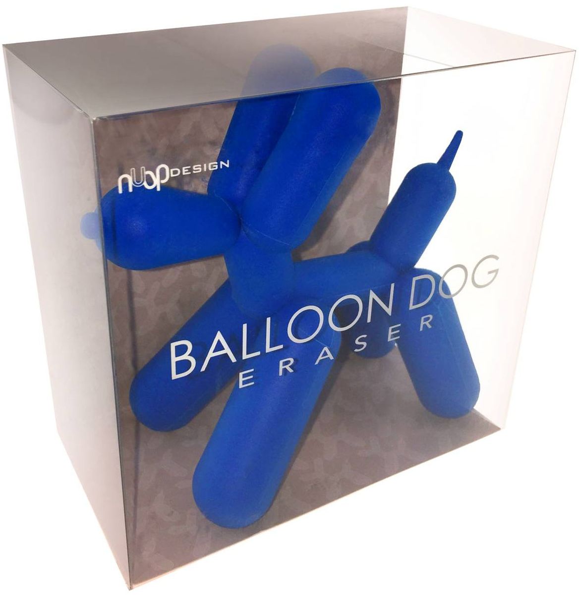 Balloon Dog Eraser Blue