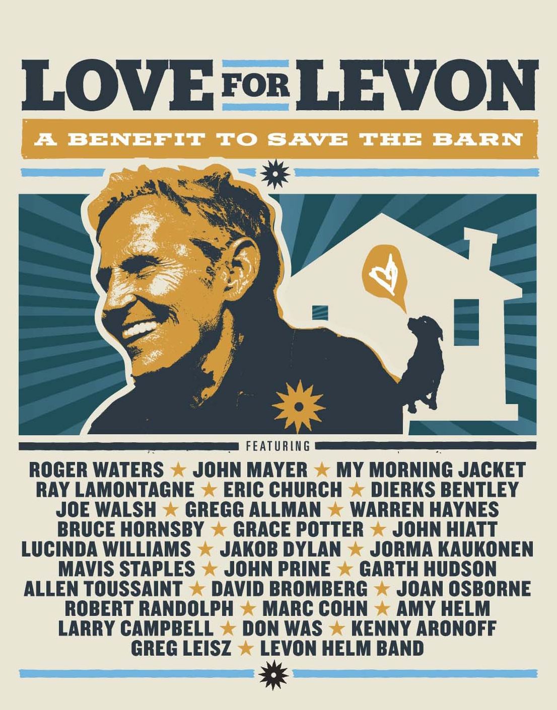 Love for Levon: A Benefit To Save the Barn