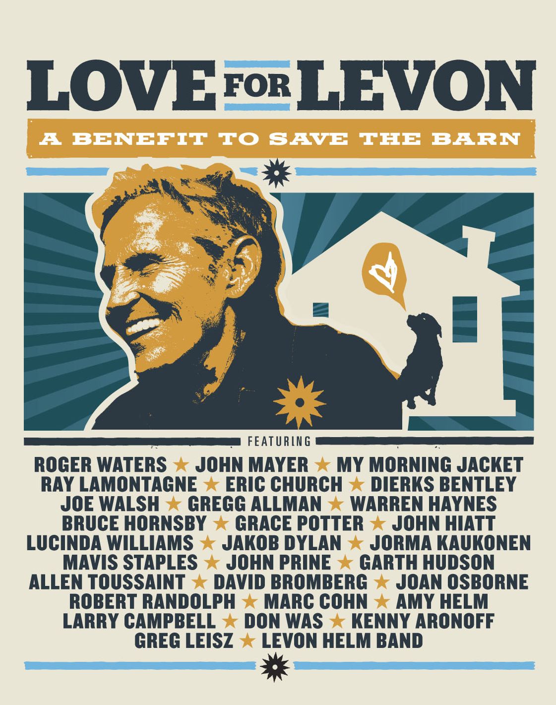 Love for Levon: A Benefit To Save the Barn