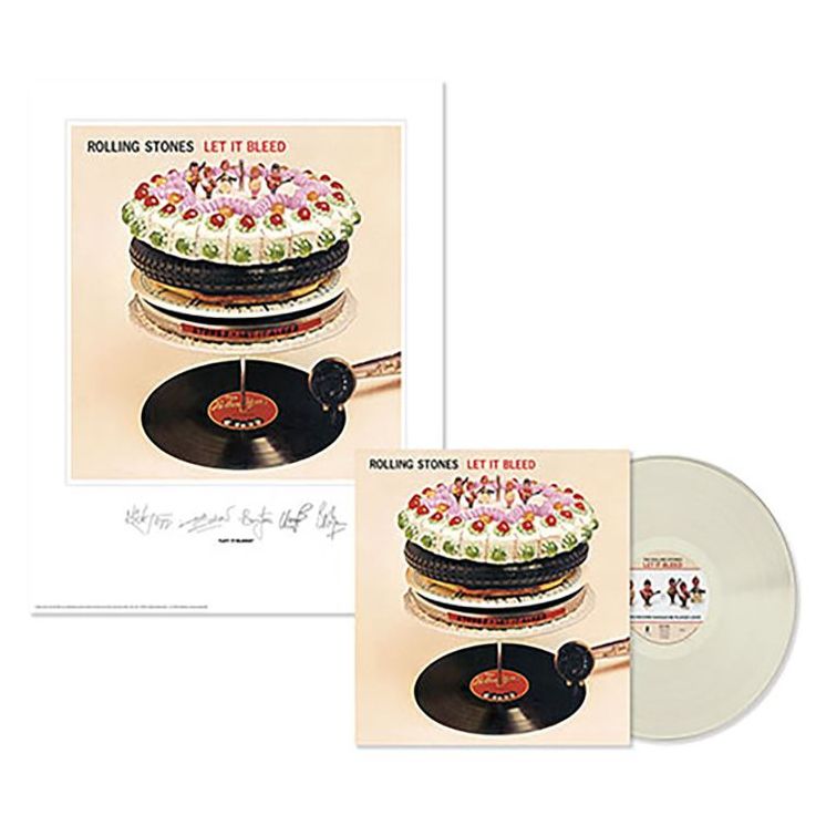 Let It Bleed [Limited Edition Lithograph] [Clear Vinyl]