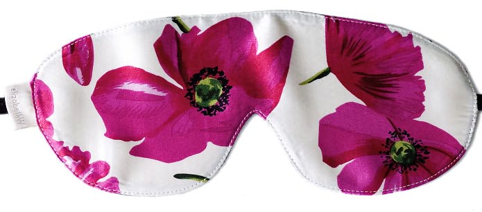 Silk Sleep Mask, Poppy