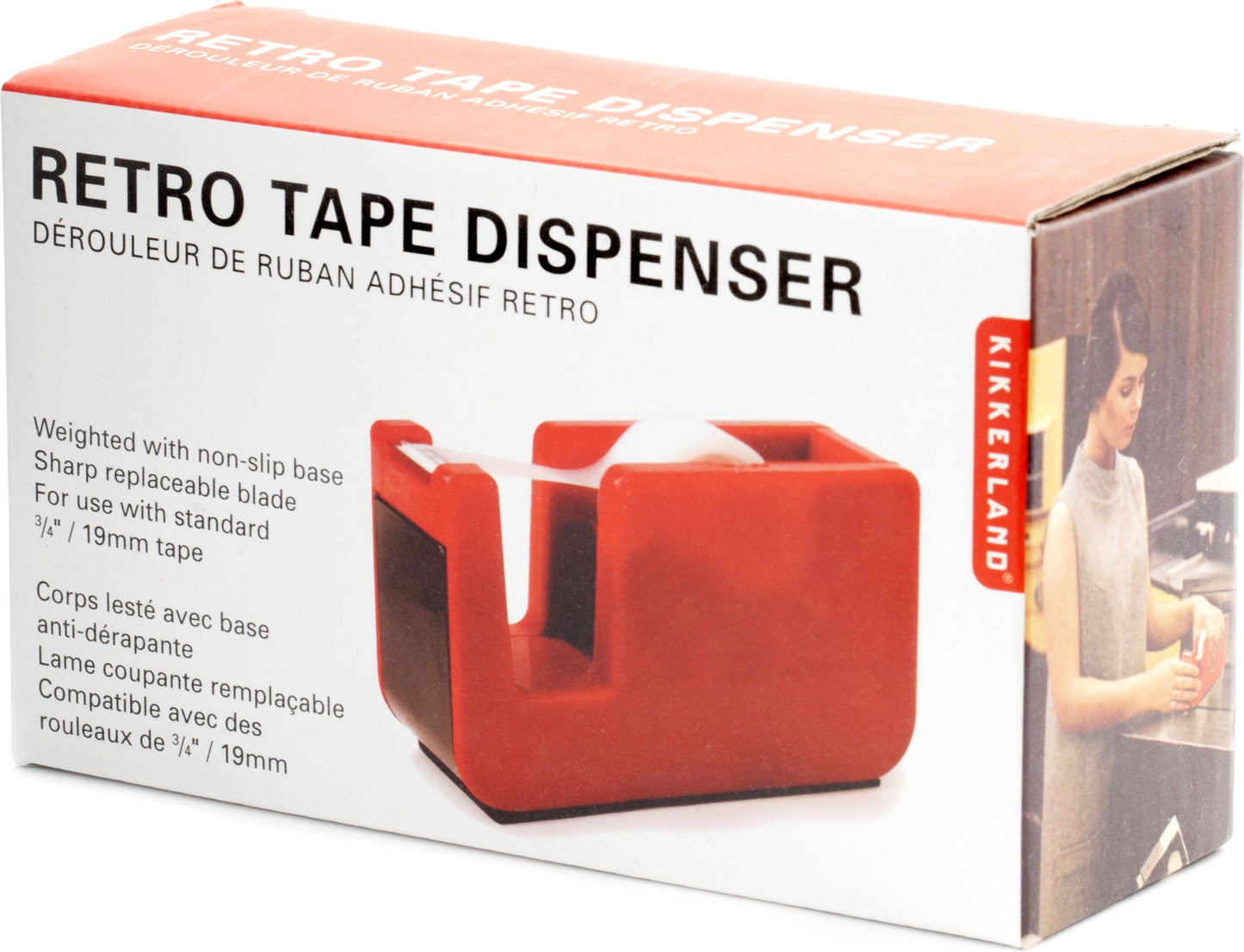 Retro Red Tape Dispenser