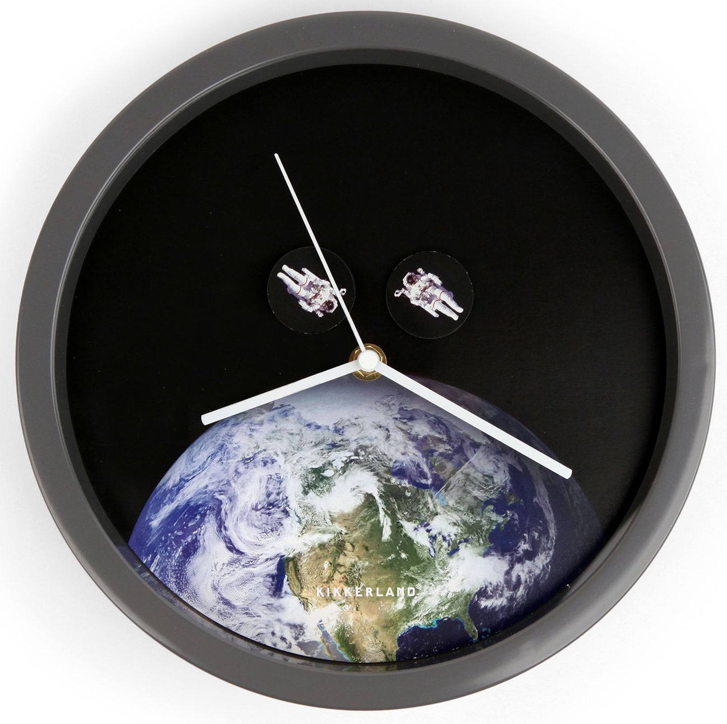 Astronauts Battery Operated Wall Clock 10 inches