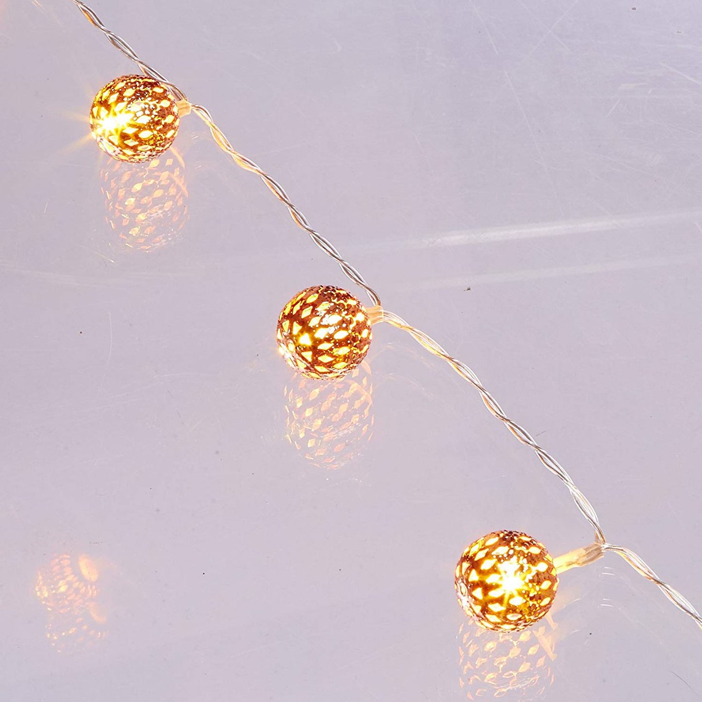 Moroccan Copper String Lights