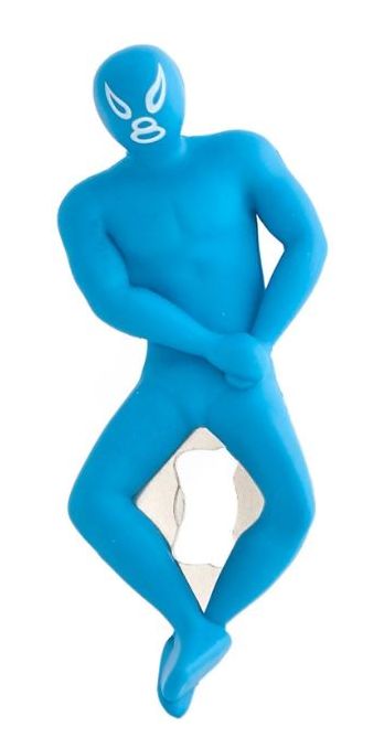 BOTTLE OPENER LUCHADOR BLUE