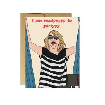 Ready To Party Birthday Card