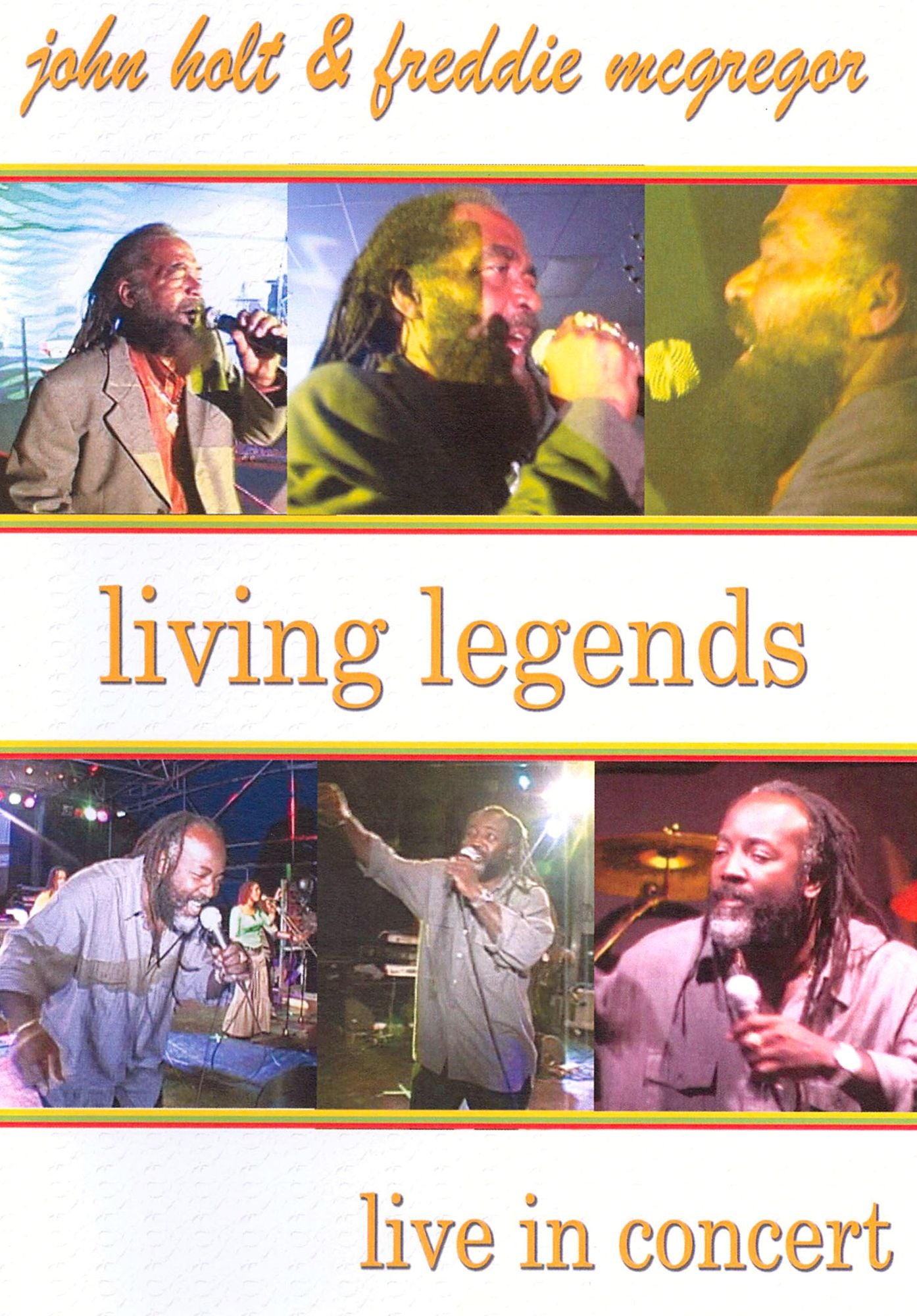 John Holt and Freddie McGregor: Living Legends - Live in Concert [2 Discs]