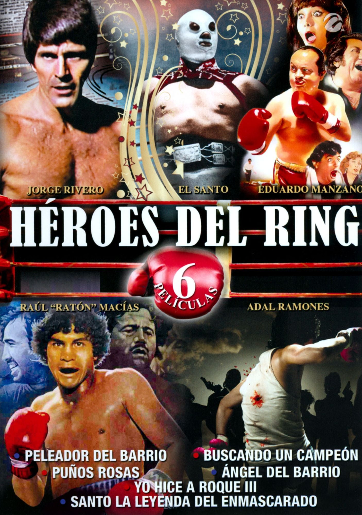 Heroes Del Ring - 6 Peliculas