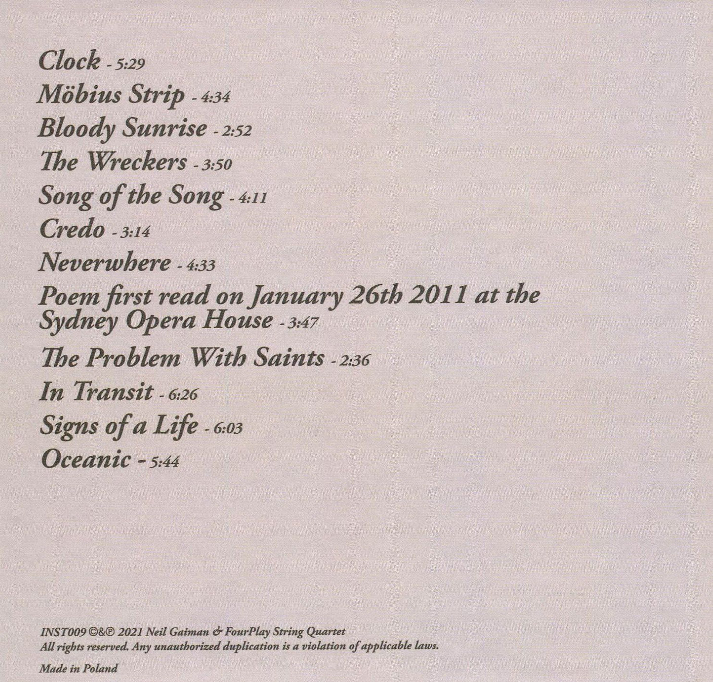 Signs Of Life