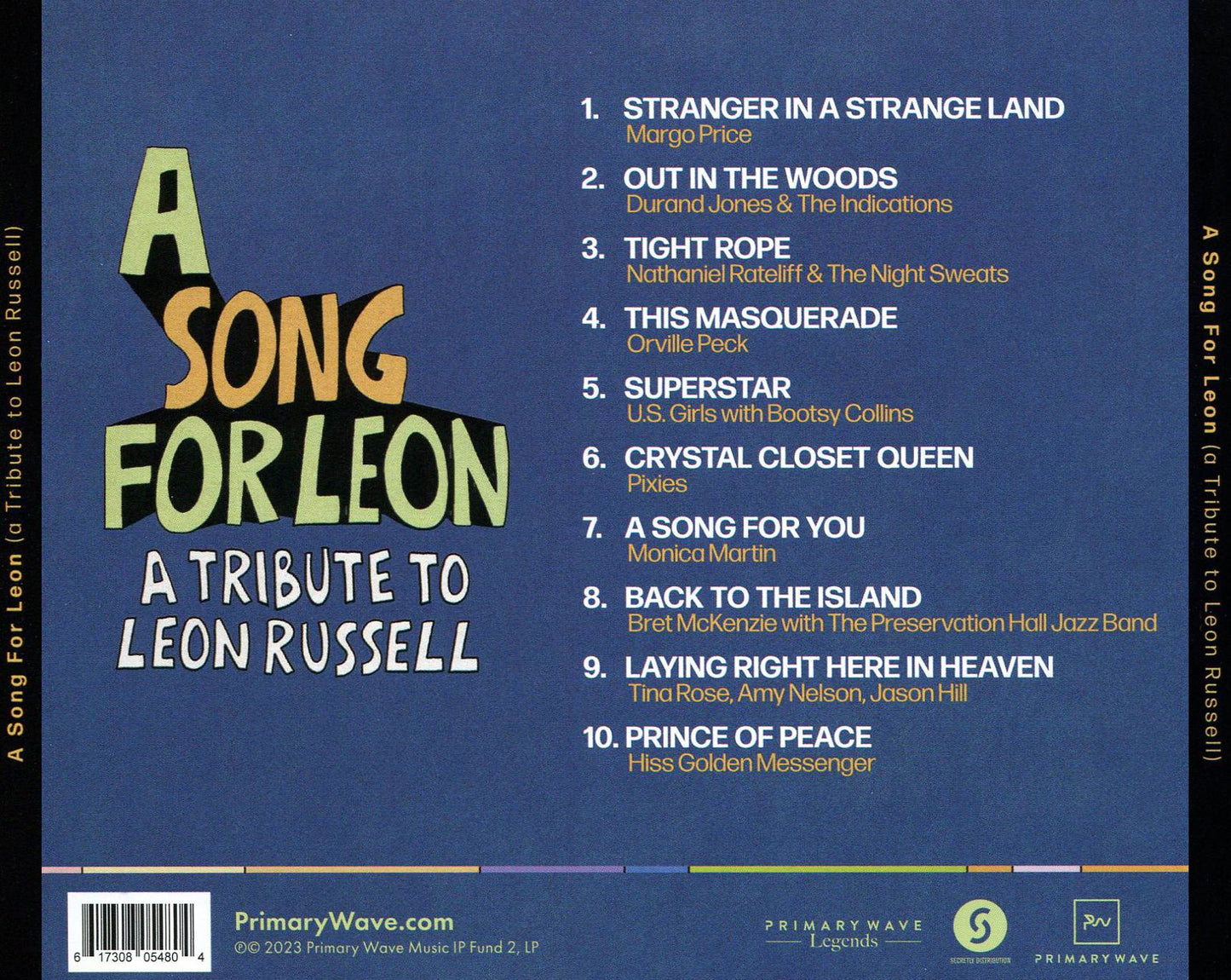 Song For Leon: A Tribute To Leon Russell / Var