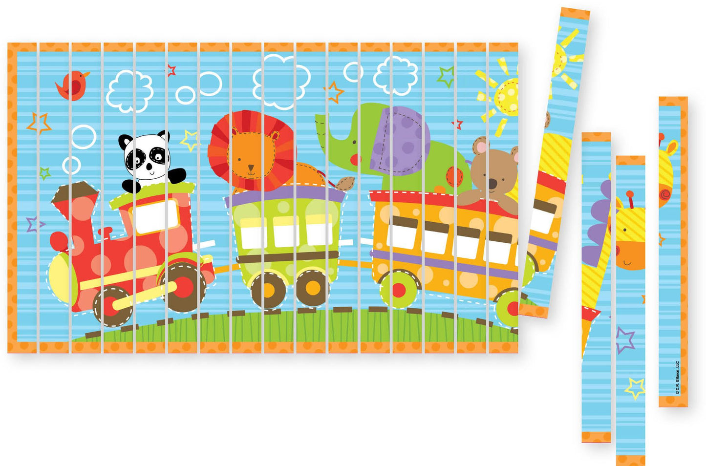 All Aboard - 20 Pc. Stick Puzzle