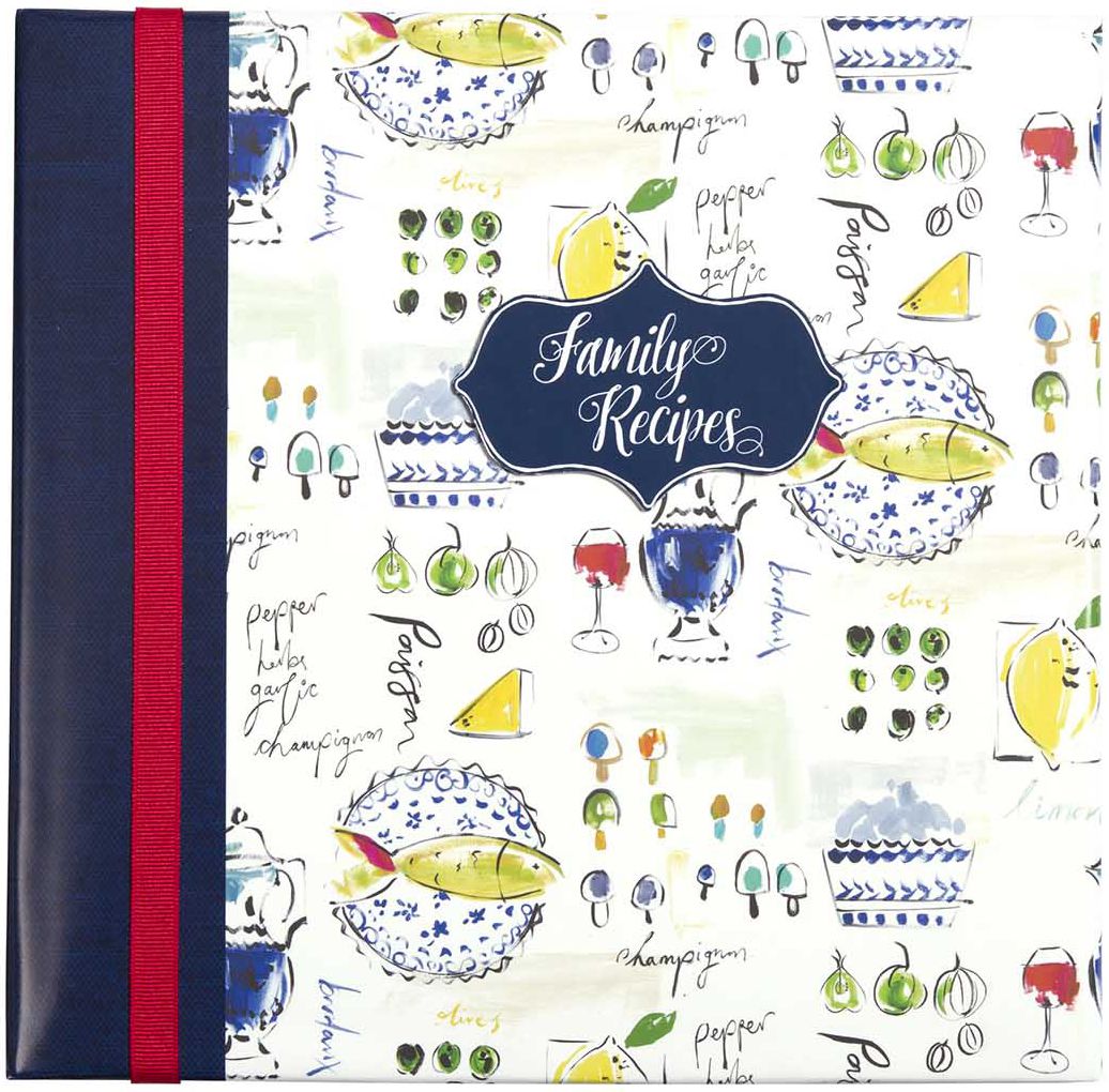 Provence Family Recipe Memory Book