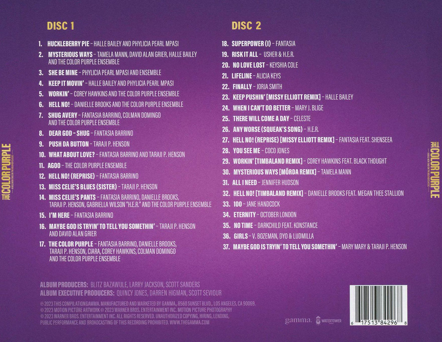 Color Purple (Music From & Inspired By) / Var