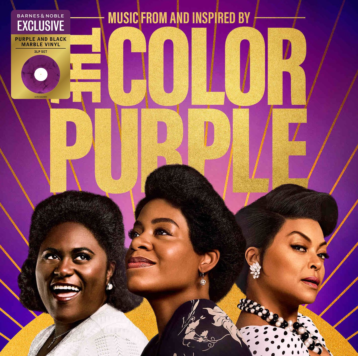 Color Purple [Music From & Inspired By] [Purple & Black Marble Vinyl] [Barnes & Noble E