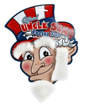Elope 180694 Uncle Sam Adult Facial Fur