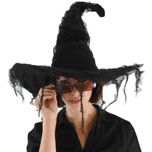 Elope 155246 Grunge Adult Witch Hat