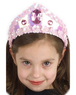 Elope H6104 Princess Headband Pink