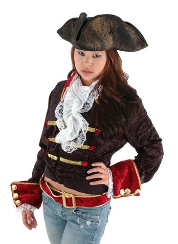 Costumes For All Occasions Ela3461 Hat Scallywag Black