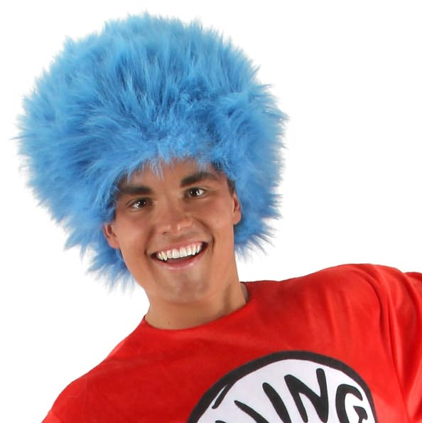 Thing One Half Wig