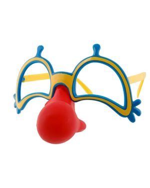 Elope S44909EL Clown Glasses and Nose
