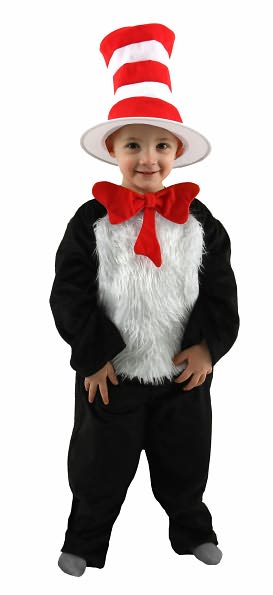 Dr. Seuss Cat in Hat Toddler / Child Costume: S (4-6)