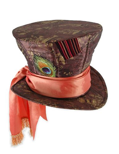 Elope 187200 Alice In Wonderland Movie- Mad Hatter Hat Adult